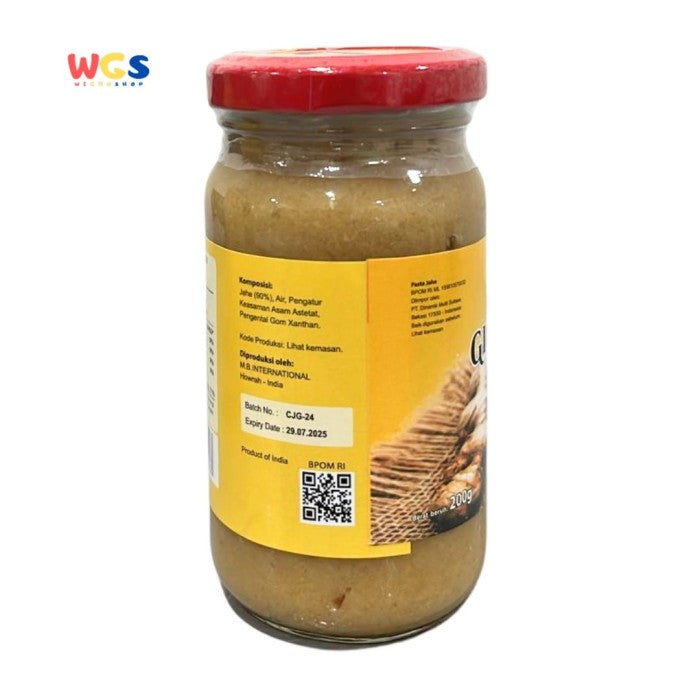 TAARA Indian Seasoning Ginger Paste Sauce 200g - Ginger Sauce