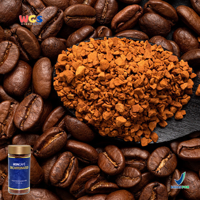 BONCAFE Decaffeinated Freeze Dried Instant Coffee 100g