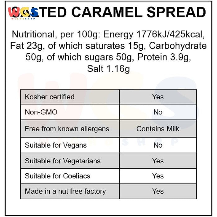 Wilkin & Sons Tiptree Salted Caramel Spread 210g