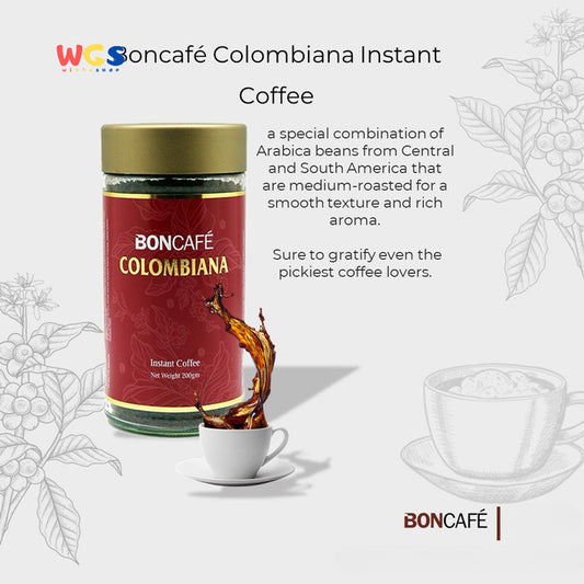 BONCAFE Colombiana Instant Gourmet Coffee 100g