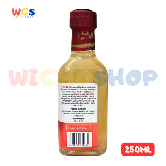 Dehealth Supplies Finega Apple Vinegar With Mother 250ml