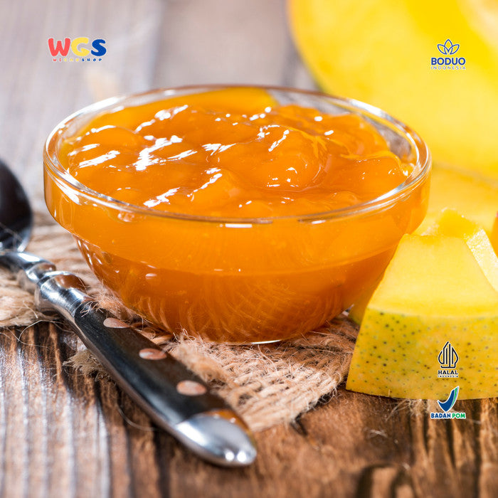 BODUO Mango Flavored Puree Jam 2.1L – Puree Selai Mangga Berkualitas Premium