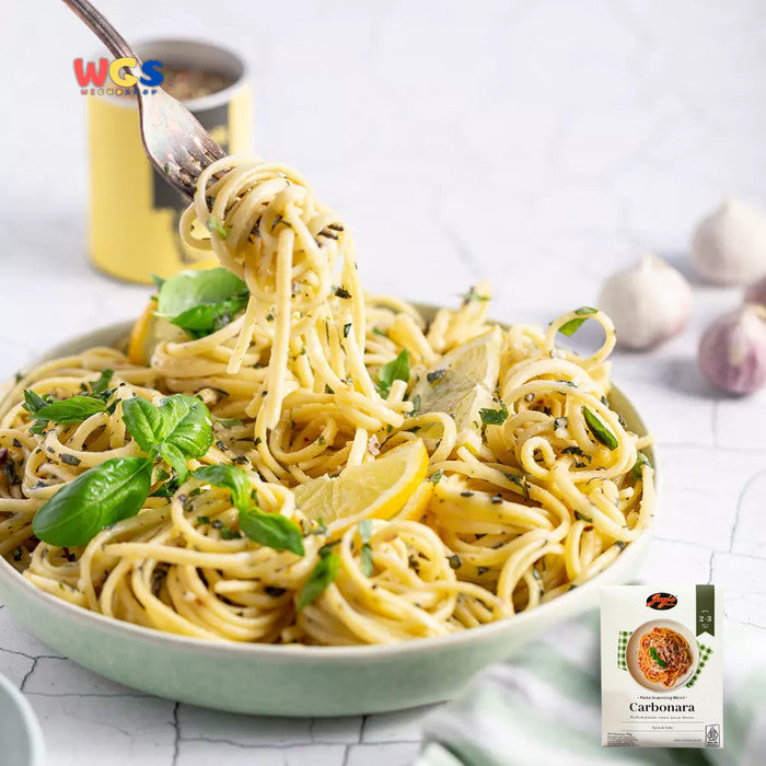 Jay's Kitchen Carbonara Pasta Seasoning Blend 30g - Bubuk Pasta Rasa Saus Krim