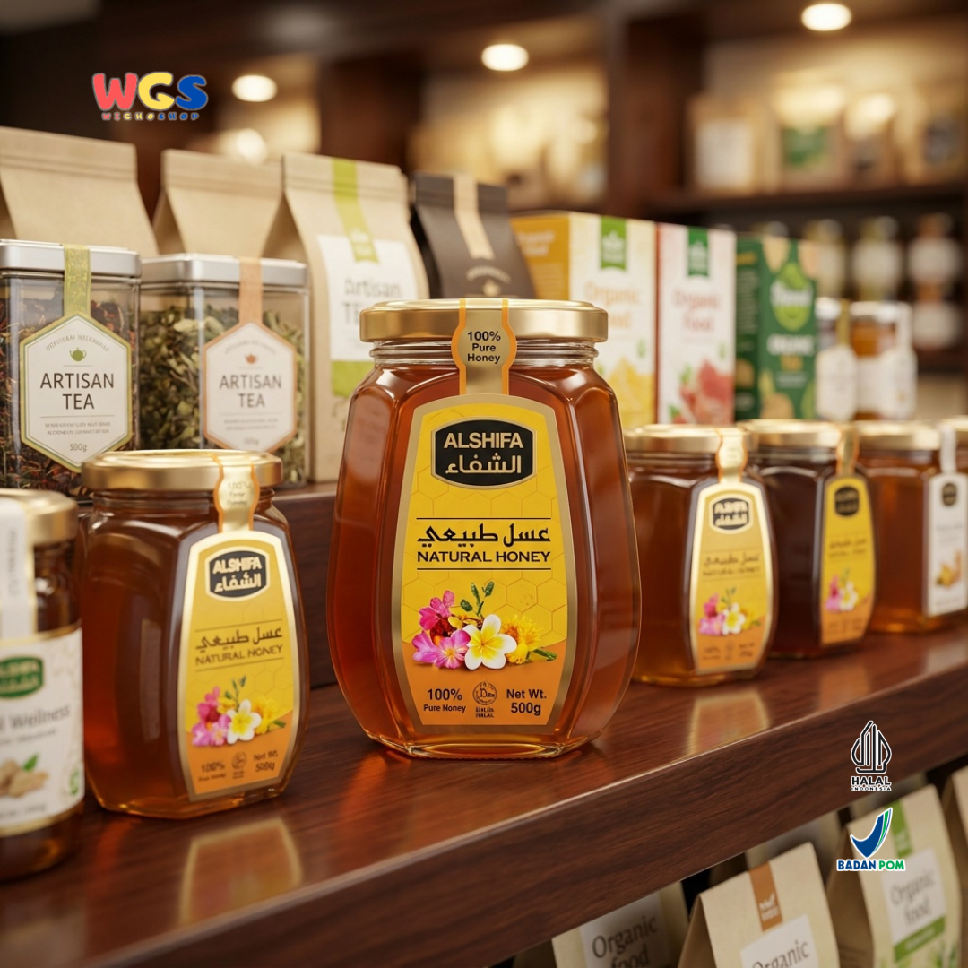 Alshifa Natural Pure Premium Natural Honey Authentic & Distinct 500g