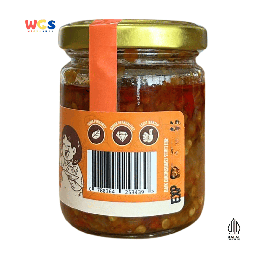 BARENG Sambal Bawang 110gr – Spicy and savory Sambal Bawang, ready to eat, perfect for eating together