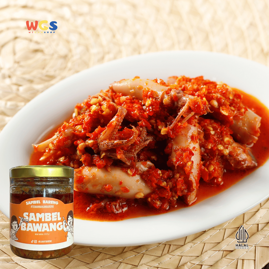 BARENG Sambal Bawang 110gr – Spicy and savory Sambal Bawang, ready to eat, perfect for eating together