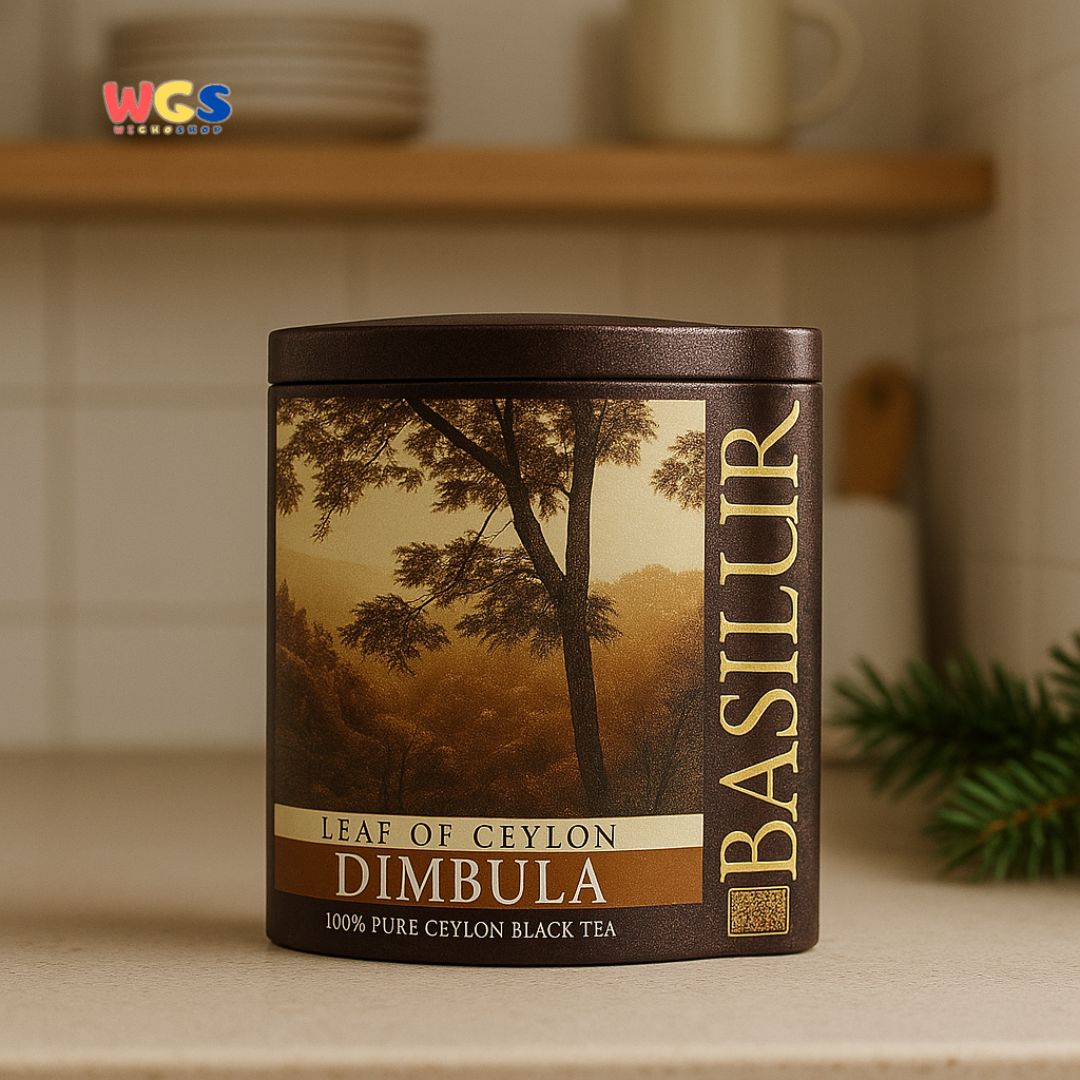 Basilur Leaf of Ceylon Dimbula 100g (Teh Hitam Daun Ceylon Asli Premium dari Sri Lanka)