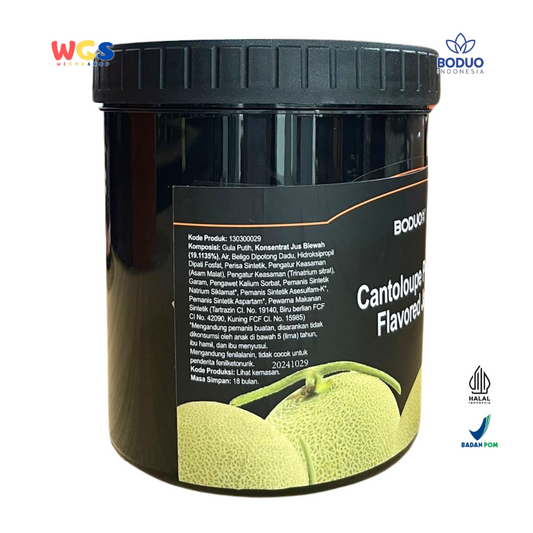 BODUO Cantaloupe Puree Flavored Jam 1.3kg – Premium Melon Flavored Jam