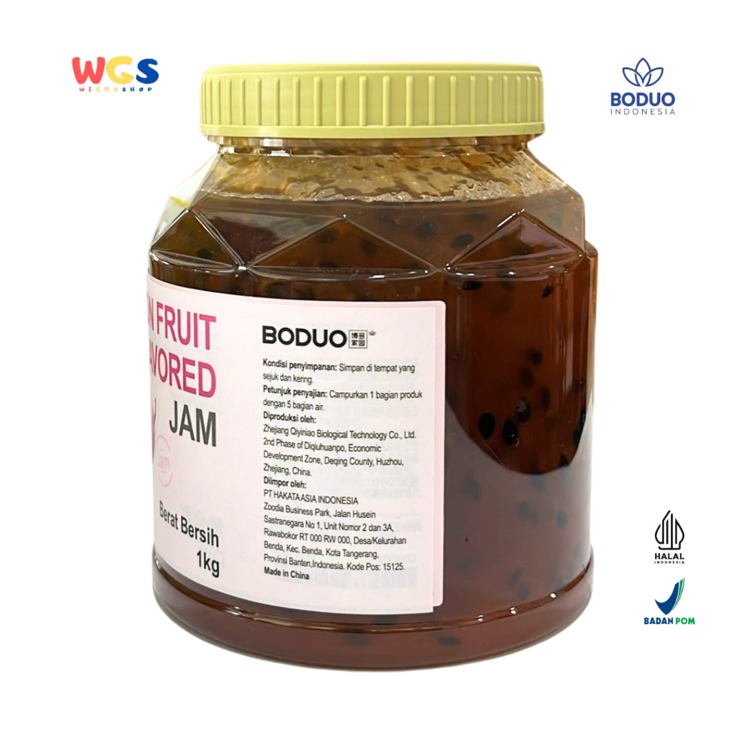 BODUO Passion Fruit Flavored Jam 1kg – Authentic, Fresh & Versatile Passion Fruit Jam
