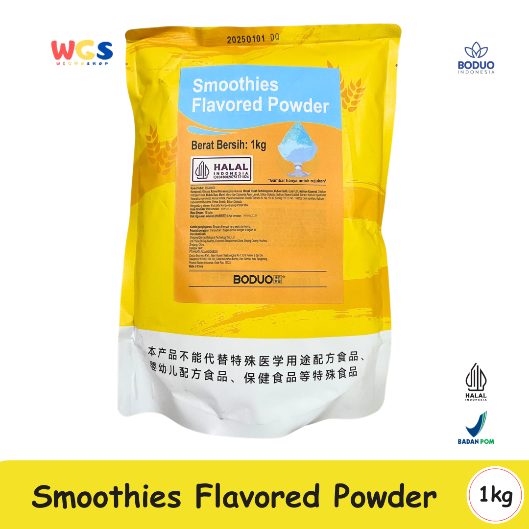 BODUO Smoothies Flavored Powder 1kg – Smoothie Flavor Powder for Fresh & Delicious Drinks
