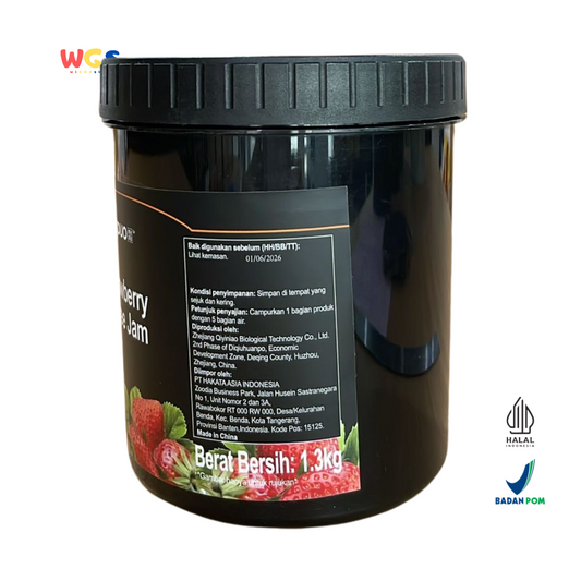 BODUO Strawberry Puree Jam 1.3kg – Premium Strawberry Jam with a Smooth Texture