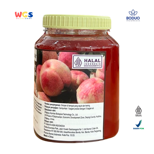 BODUO Xinsheng Peach Jam 1kg – Peach Jam for Trendy Drinks