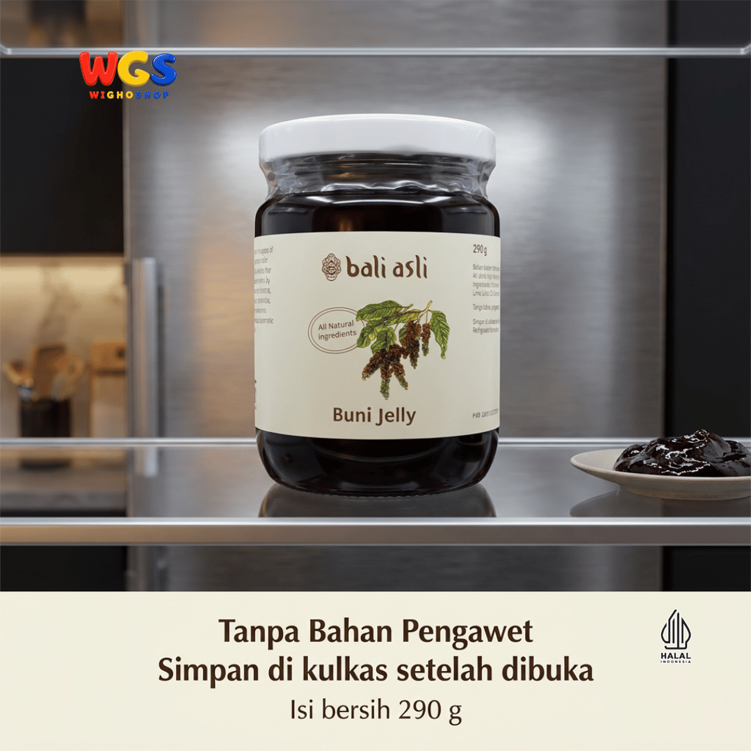 Bali Asli Buni Jelly 290g - Selai Buah Buni Alami Tanpa Pengawet
