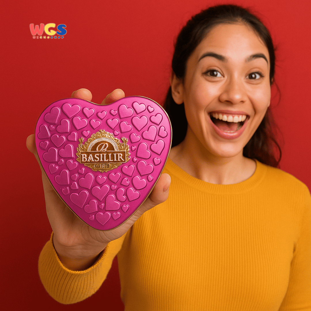 Basilur Forever Collection Happiness Tea 20g – Heart Tin Premium Green Tea