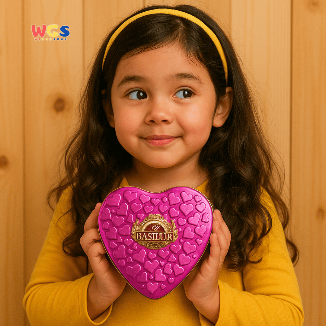 Basilur Forever Collection Happiness Tea 20g – Heart Tin Premium Green Tea