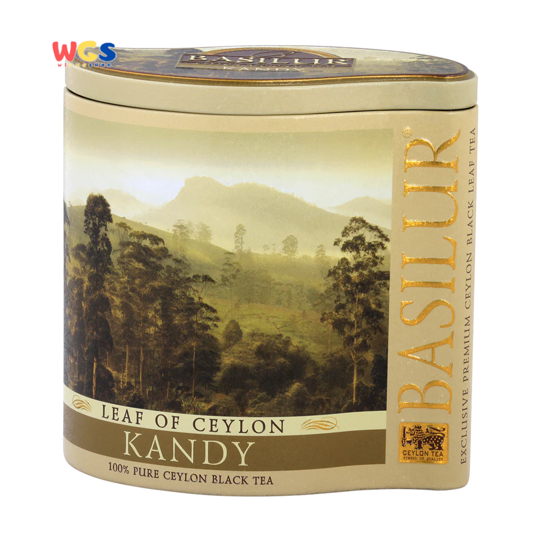 Basilur Leaf of Ceylon Kandy Black Tea 100g – Premium Sri Lankan Black Tea