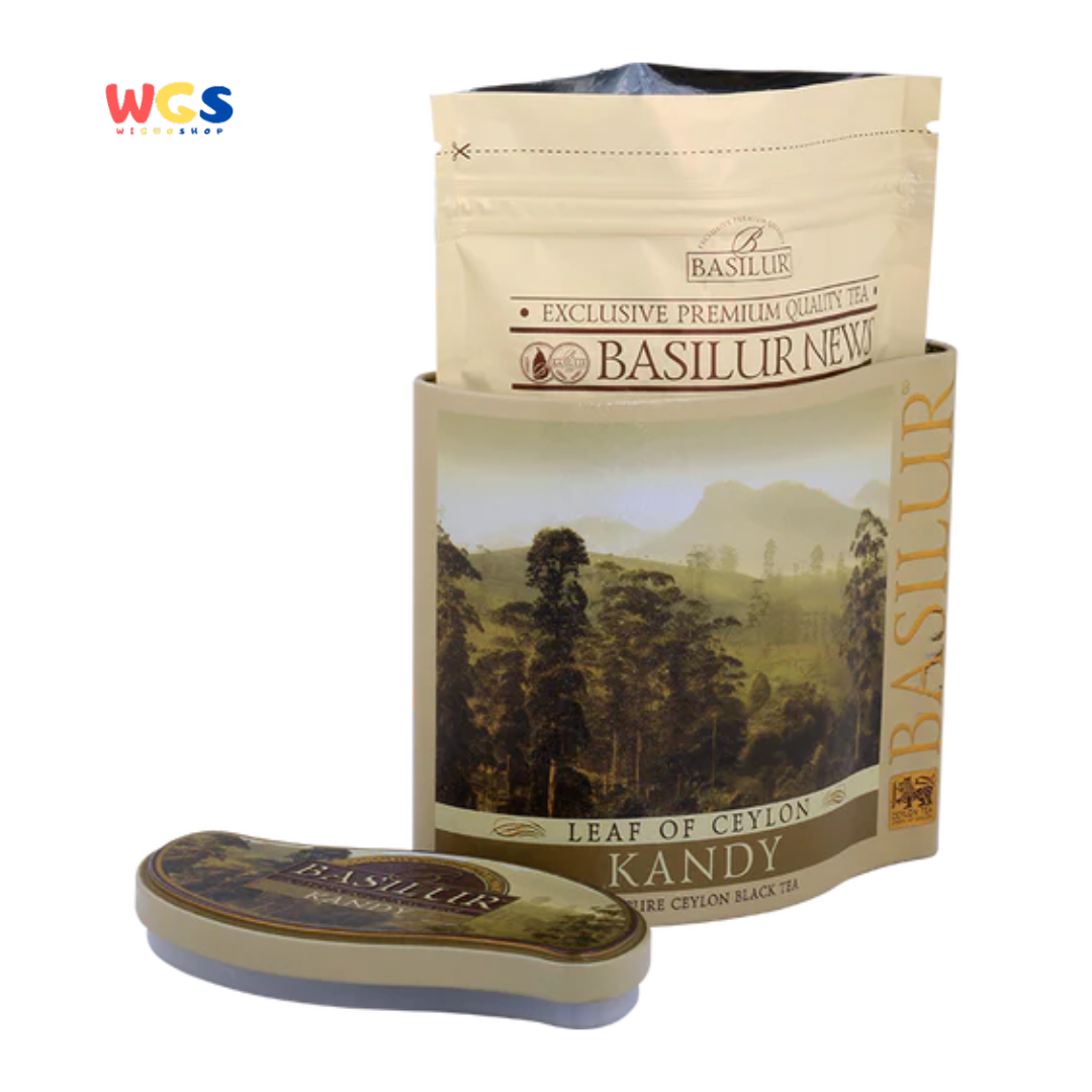 Basilur Leaf of Ceylon Kandy Black Tea 100g – Premium Sri Lankan Black Tea