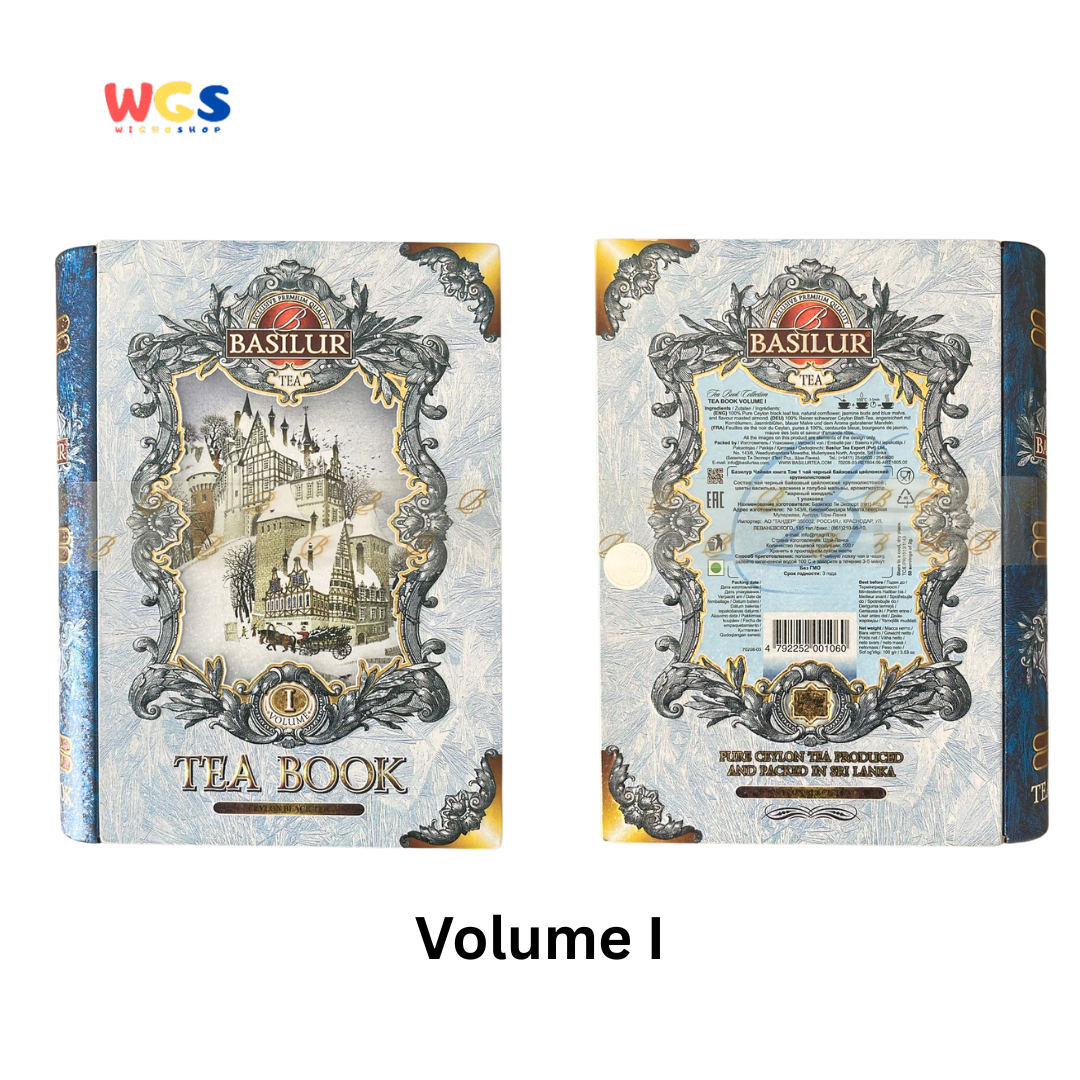 Basilur Tea Book Collection Tea Vol. I–V – Perpaduan Teh dan Cerita dalam Kemasan Bertema Klasik
