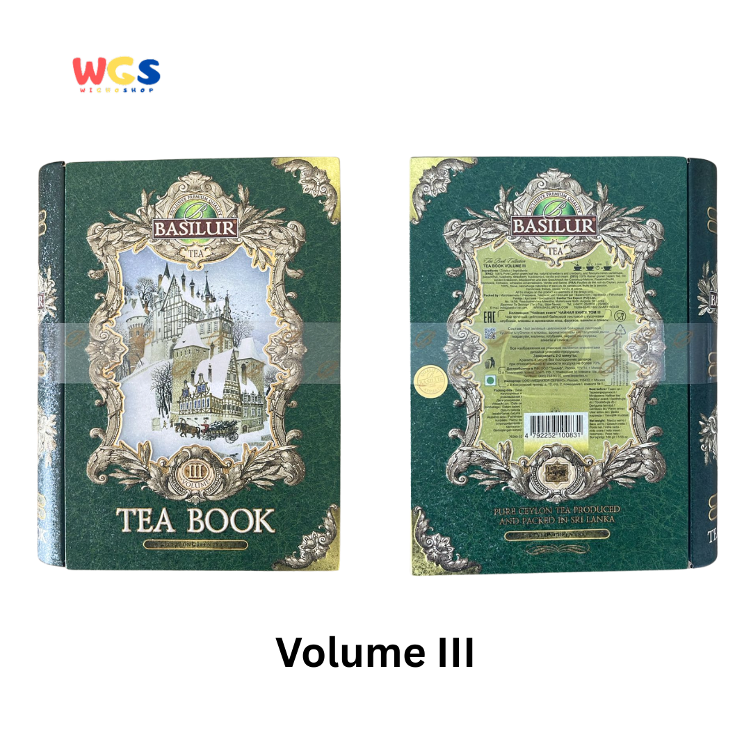 Basilur Tea Book Collection Tea Vol. I–V – Perpaduan Teh dan Cerita dalam Kemasan Bertema Klasik