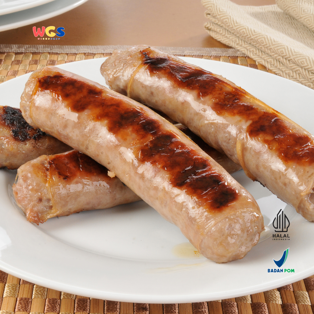 Big Farm Bratwurst Sausage 285g – Premium, Delicious and Savory German-Style Bratwurst Chicken Sausage