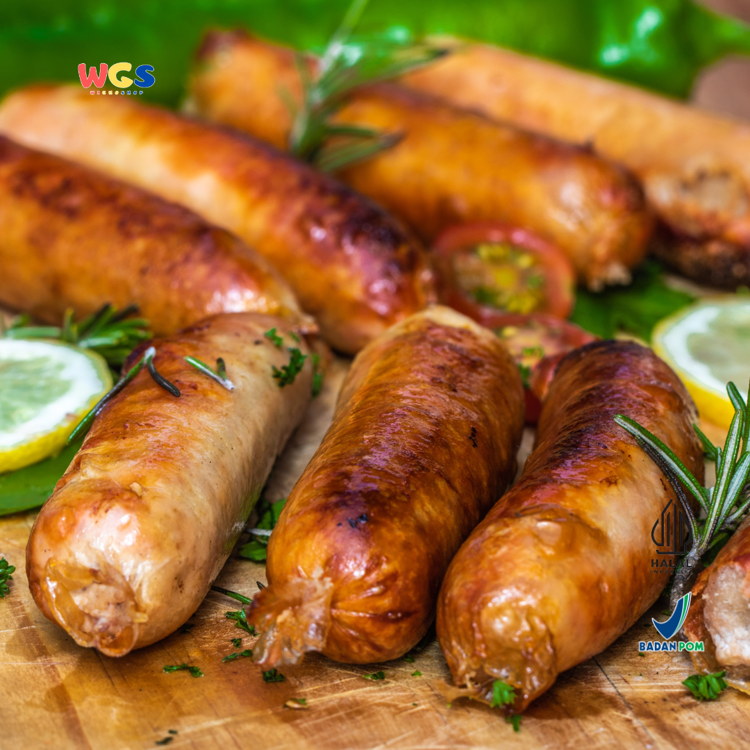 Big Farm Sambal Matah Chicken Sausage 360g – Sosis Ayam dengan Sensasi Pedas Sambal Matah, Lezat & Gurih