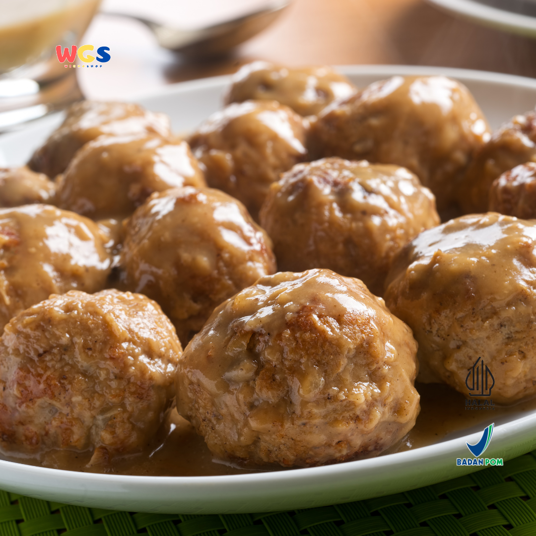 Big Farm Swedish Meatball 320g – Bakso Khas Swedia, Lezat dan Mudah Disajikan