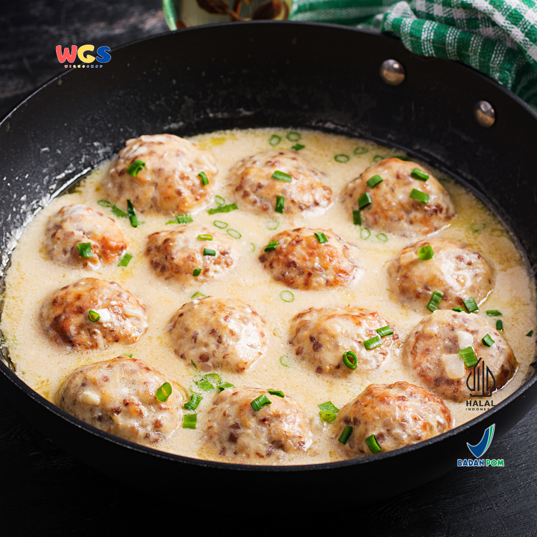 Big Farm Swedish Meatball 320g – Bakso Khas Swedia, Lezat dan Mudah Disajikan