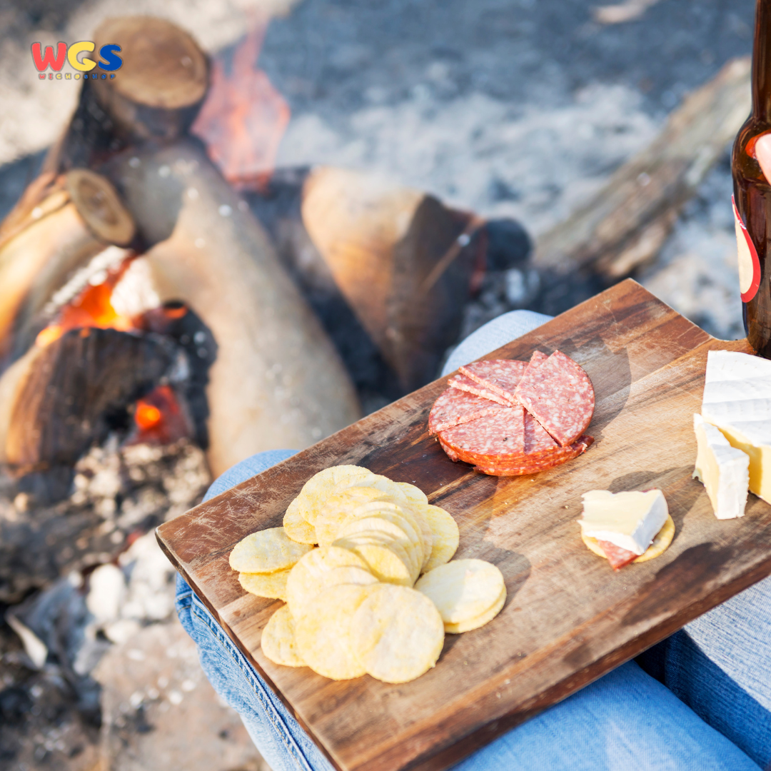 Bin Bin Rice Crackers Spicy Snow 145g - Kerupuk Beras Pedas, Renyah dan Gurih