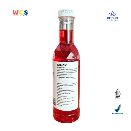 Boduo Rose Dew Syrup 750ml – Rose Flavored Concentrated Syrup for Drinks & Desserts
