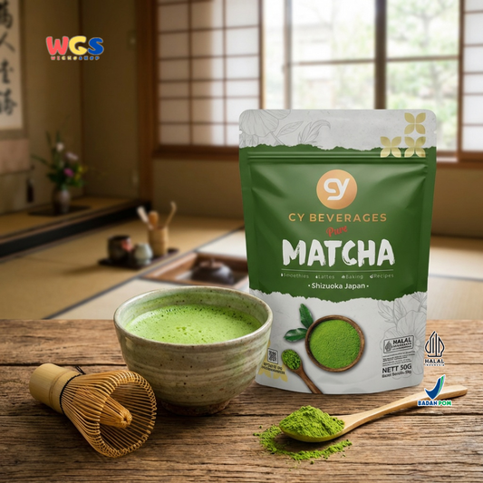 CY Beverages Pure Matcha Shizuoka Japan 50g - Bubuk Matcha Premium 100% Pure Matcha Powder