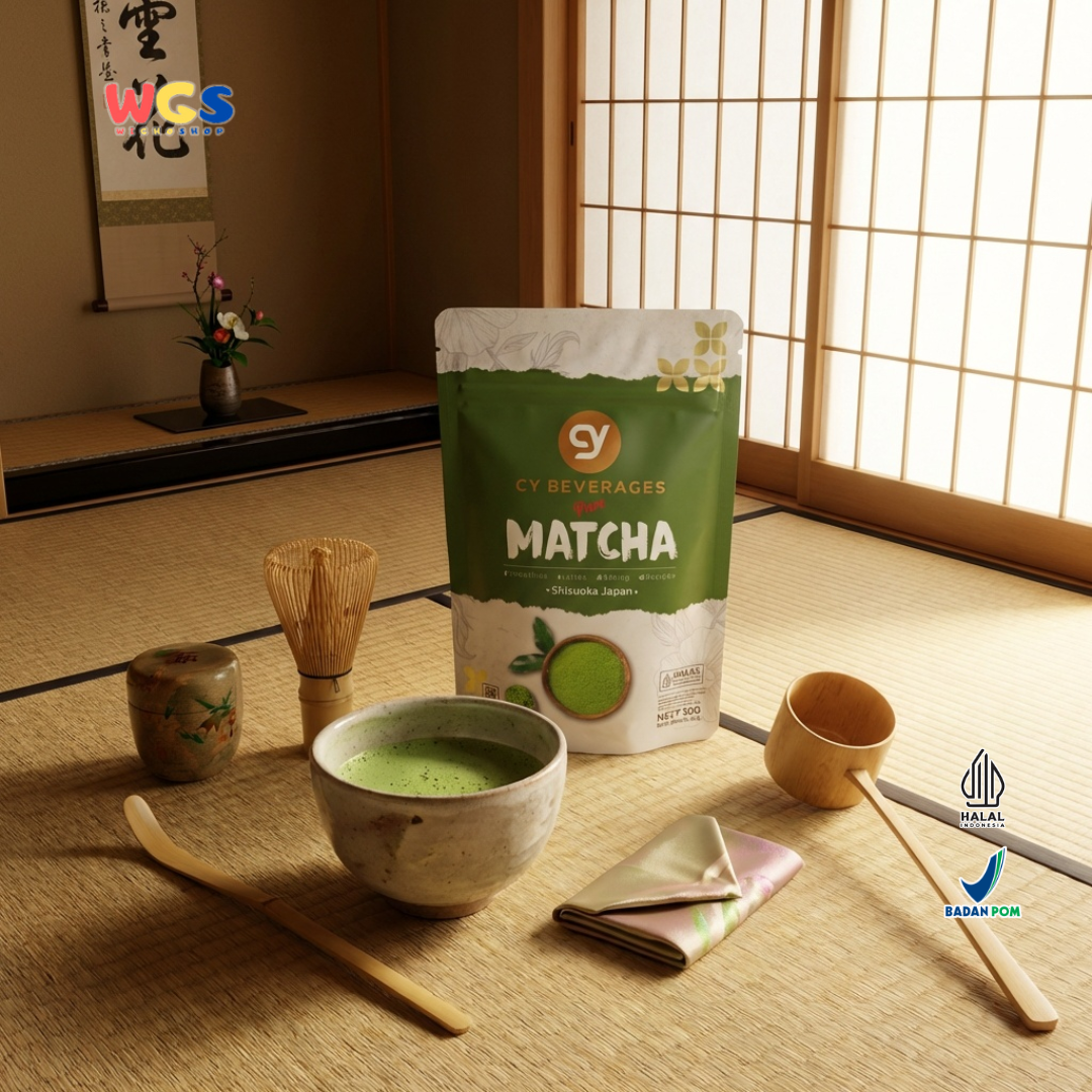 CY Beverages Pure Matcha Shizuoka Japan 50g - Bubuk Matcha Premium 100% Pure Matcha Powder