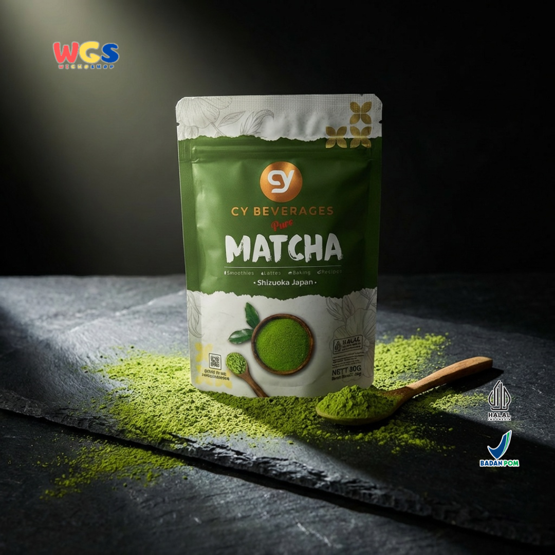 CY Beverages Pure Matcha Shizuoka Japan 50g - Bubuk Matcha Premium 100% Pure Matcha Powder