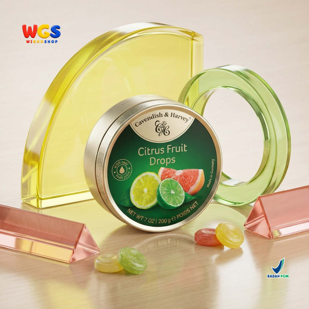 Cavendish & Harvey Citrus Fruit Candy 200 gr - Germany