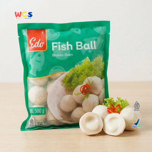 Edo Fish Ball 500g – Delicious Frozen Fish Balls, Practical for Soup, Stir-Frying & Shabu-shabu