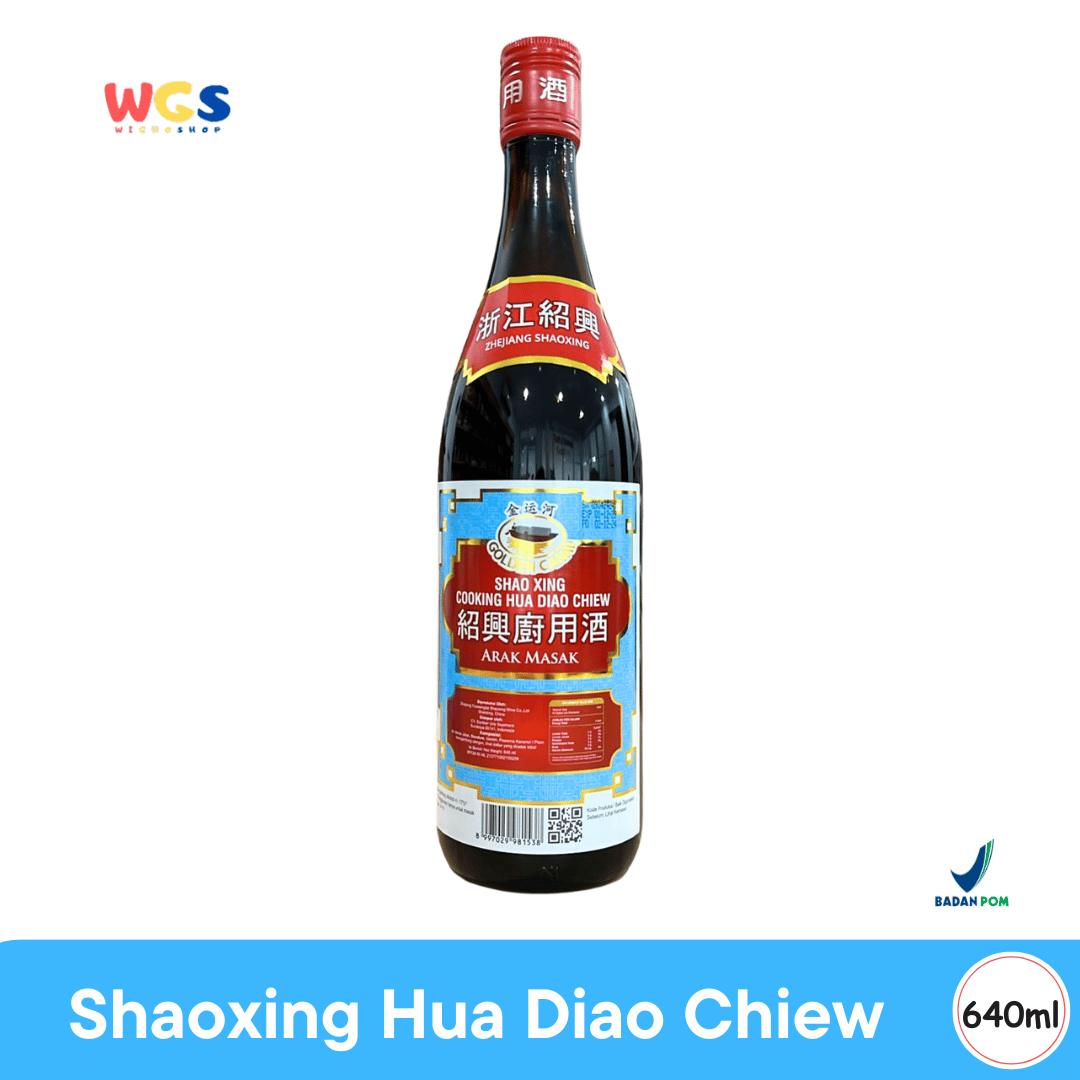 Golden Canal Shao Xing Cooking Rice Wine Hua Diao Chew 640ml