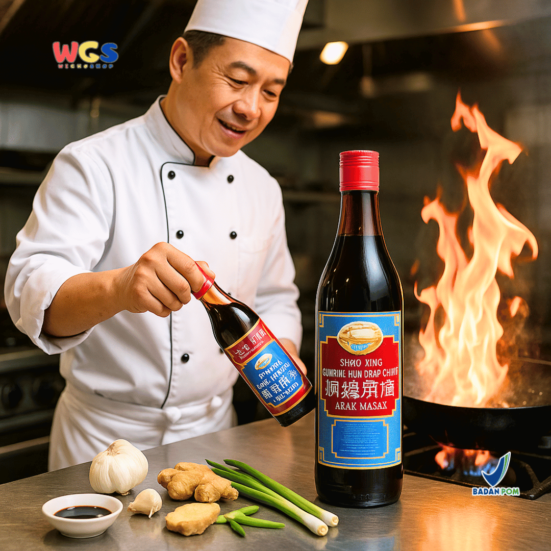 Golden Canal Shao Xing Cooking Rice Wine Hua Diao Chew 640ml