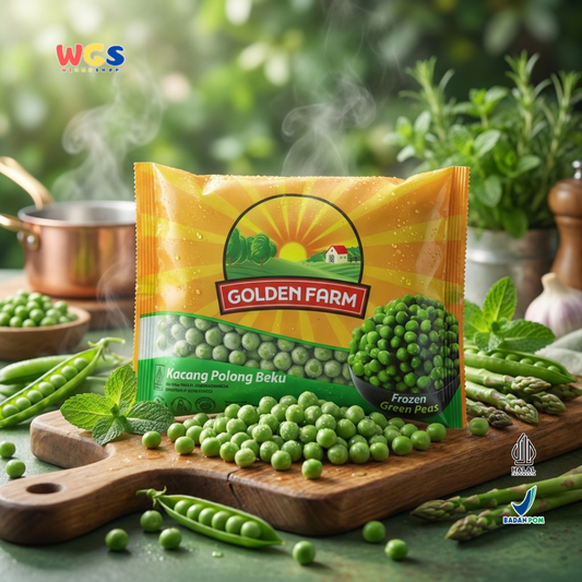 Golden Farm Frozen Green Peas 500g - Quality, Fresh & Convenient Frozen Peas