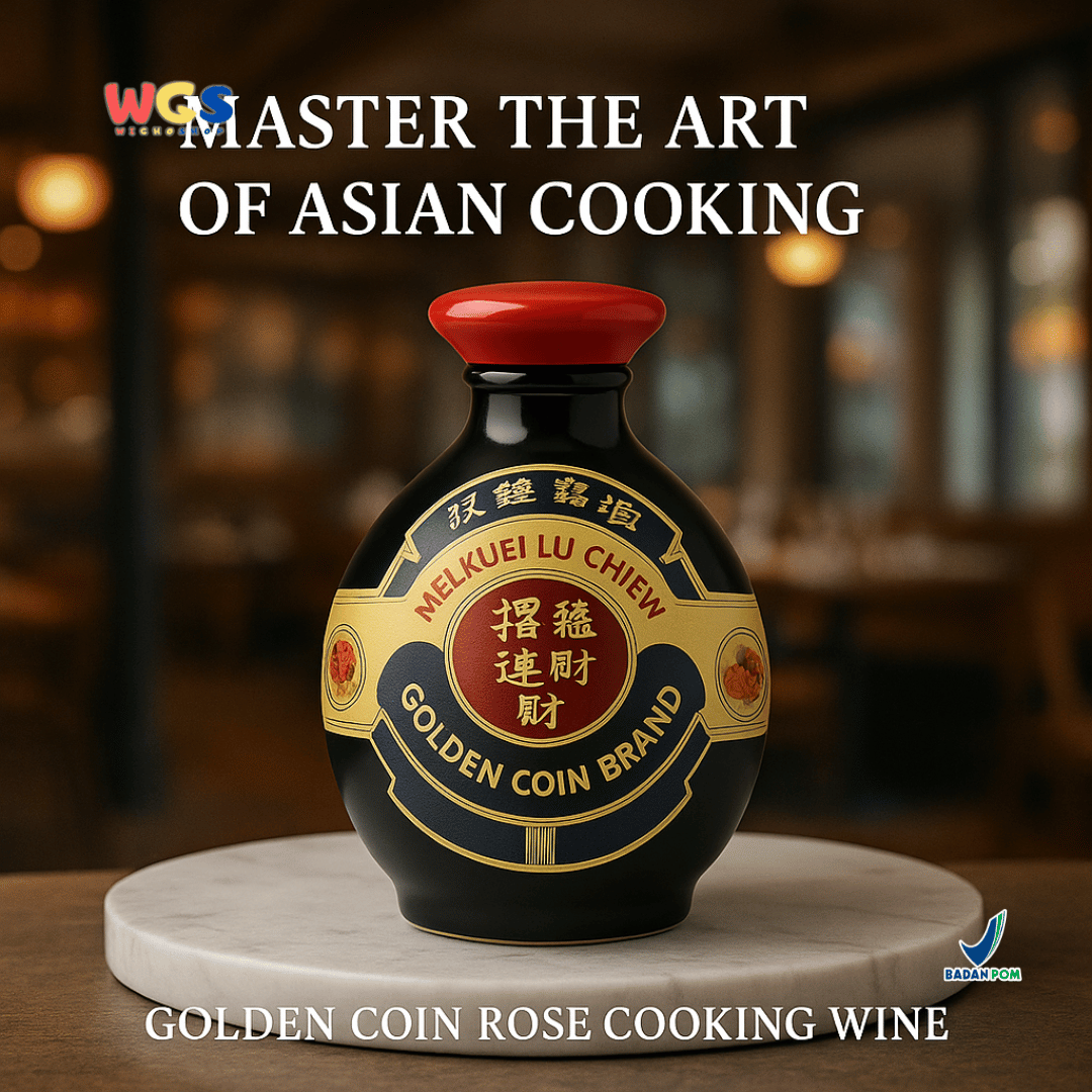 Golden Coin Mei Kuei Lu Chiew 140ml - Premium Rose Aroma Cooked Rice Noodles