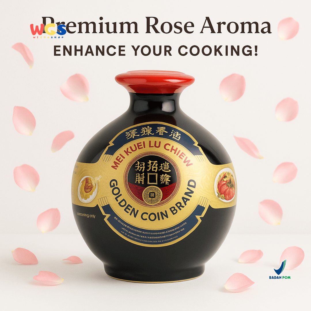 Golden Coin Mei Kuei Lu Chiew 280ml - Angciu Masak Aroma Mawar Premium