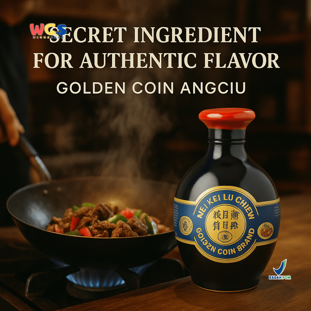 Golden Coin Mei Kuei Lu Chiew 280ml - Angciu Masak Aroma Mawar Premium