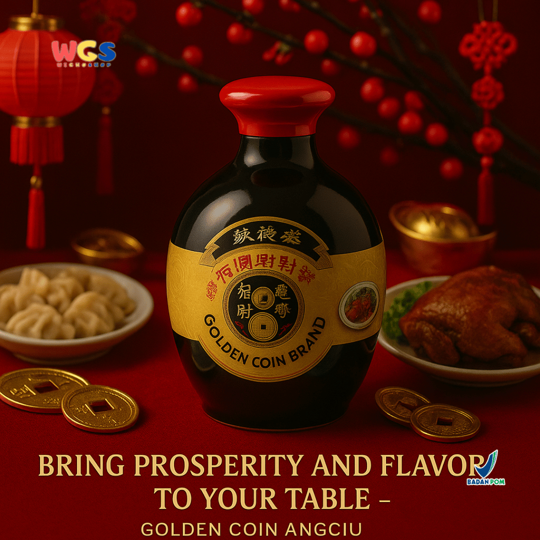 Golden Coin Mei Kuei Lu Chiew 560ml - Angciu Masak Aroma Mawar Premium