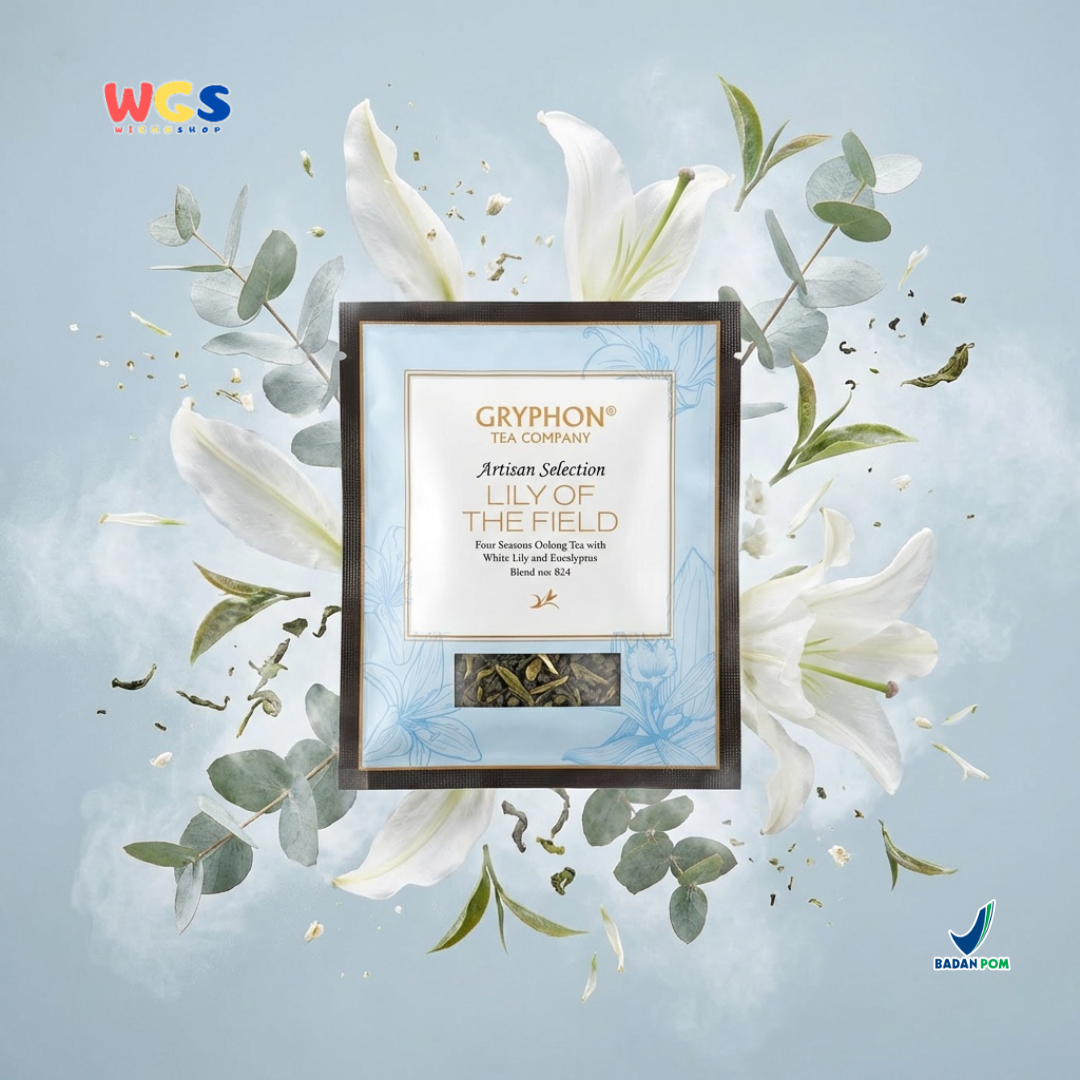 Gryphon Lily of The Field Oolong Tea Artisan Selection 3.5g Per Sachet – Premium Lily Oolong Tea