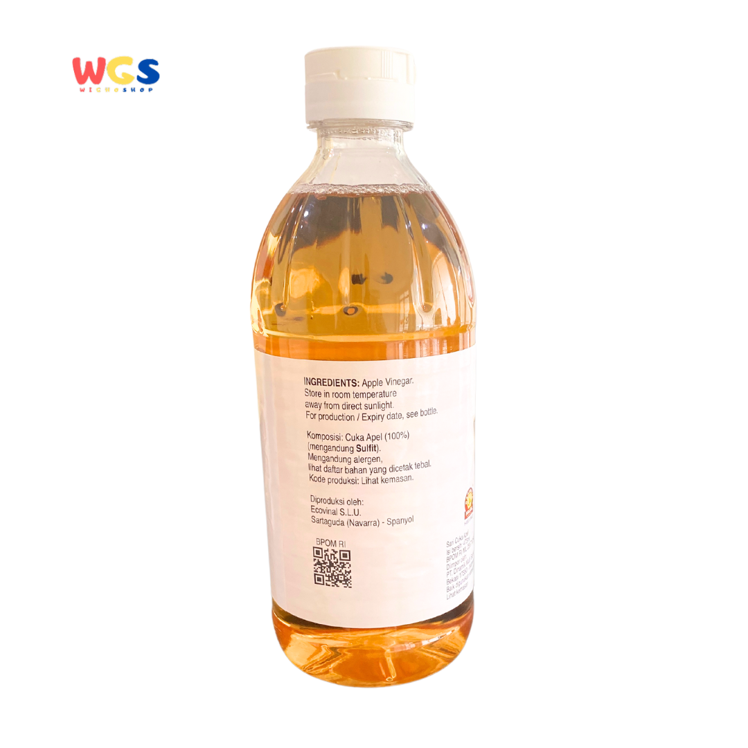 Heinz Apple Cider Vinegar 473ml - Pure Apple Cider Vinegar for Health, Culinary, and Natural Care