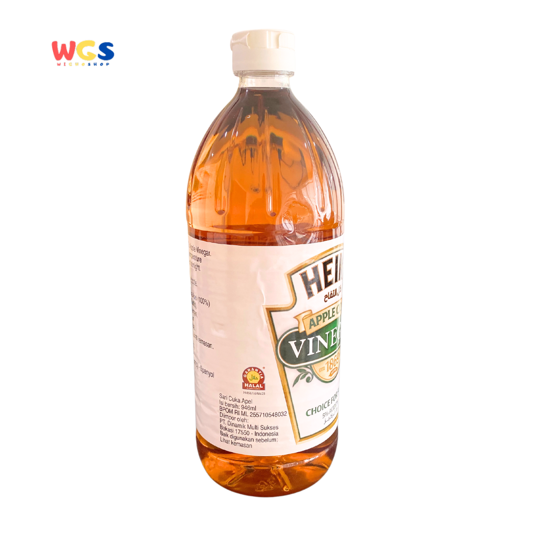 Heinz Apple Cider Vinegar 946ml - Cuka Apel Murni untuk Kesehatan dan Kuliner