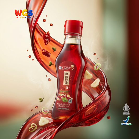 IKPS Minyak Cabai Mala 100ml - Mala Chili Oil Minyak Cabe Pedas Bumbu Hot Pot Mie Dimsum Tumisan Nasi