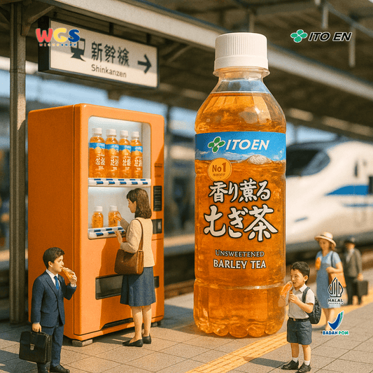 ITO EN Unsweetened Barley Tea 500mL – Sugar-Free & Caffeine-Free Japanese Mugicha