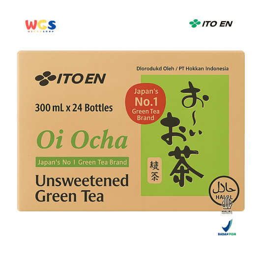 ITO EN Oi Ocha Unsweetened Green Tea 300mL x 24 – Fresh, Natural, Sugar-Free Japanese Green Tea