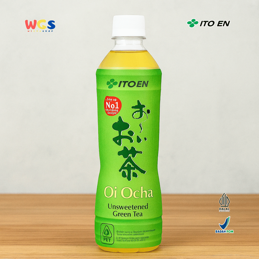ITO EN Oi Ocha Unsweetened Green Tea 500mL – Sugar-Free Japanese Green Tea, Fresh & Healthy