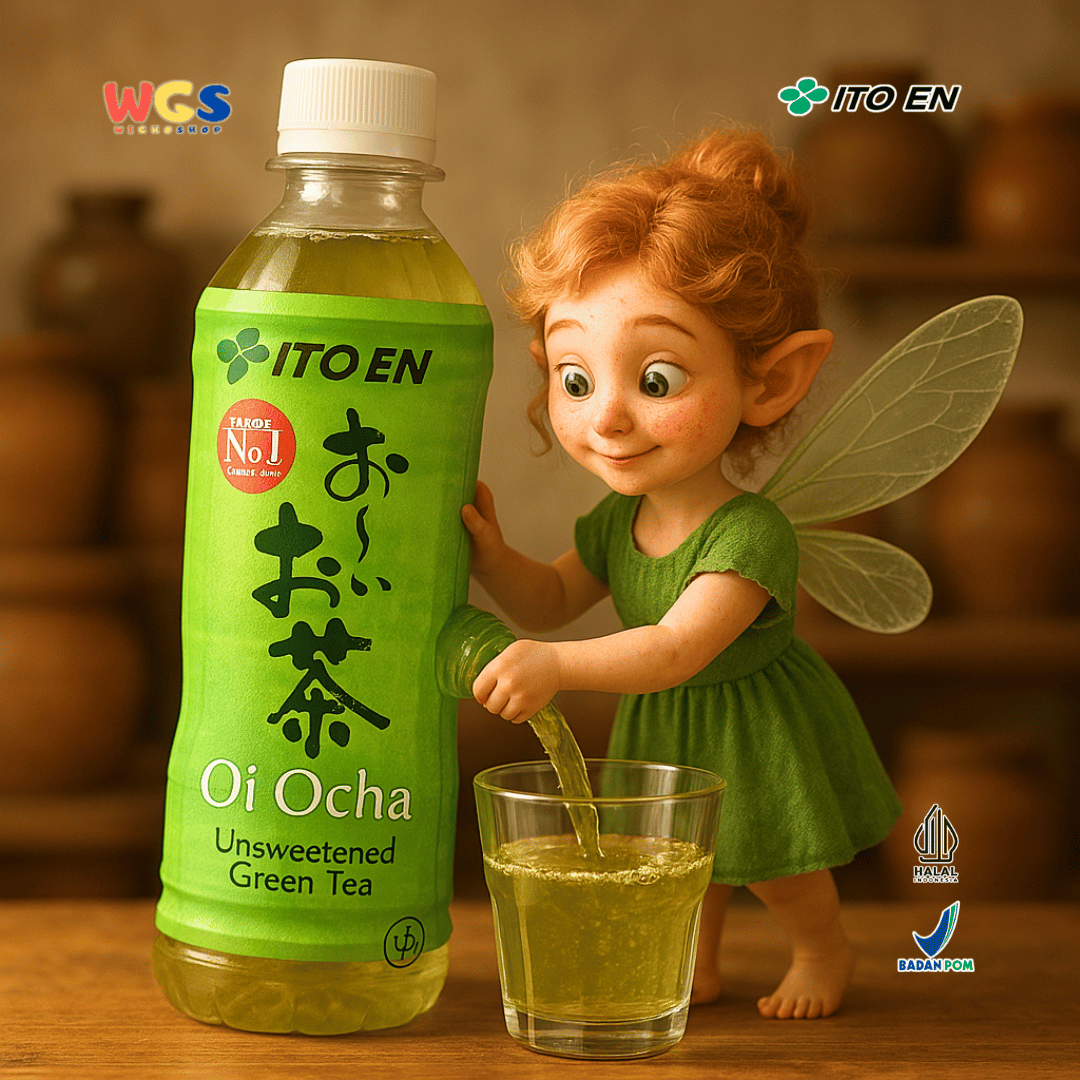 ITO EN Oi Ocha Unsweetened Green Tea 500mL – Sugar-Free Japanese Green Tea, Fresh & Healthy