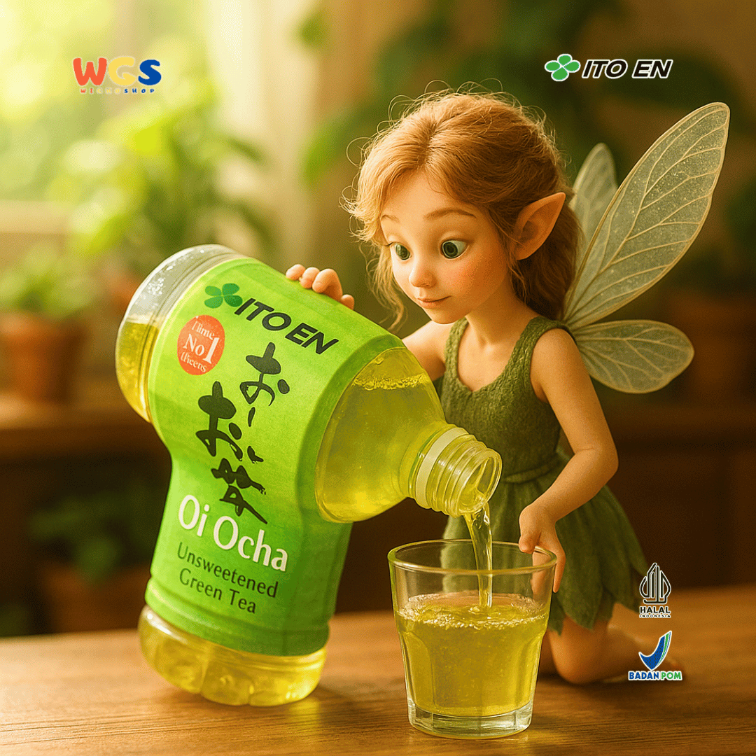 ITO EN Oi Ocha Unsweetened Green Tea 500mL – Sugar-Free Japanese Green Tea, Fresh & Healthy